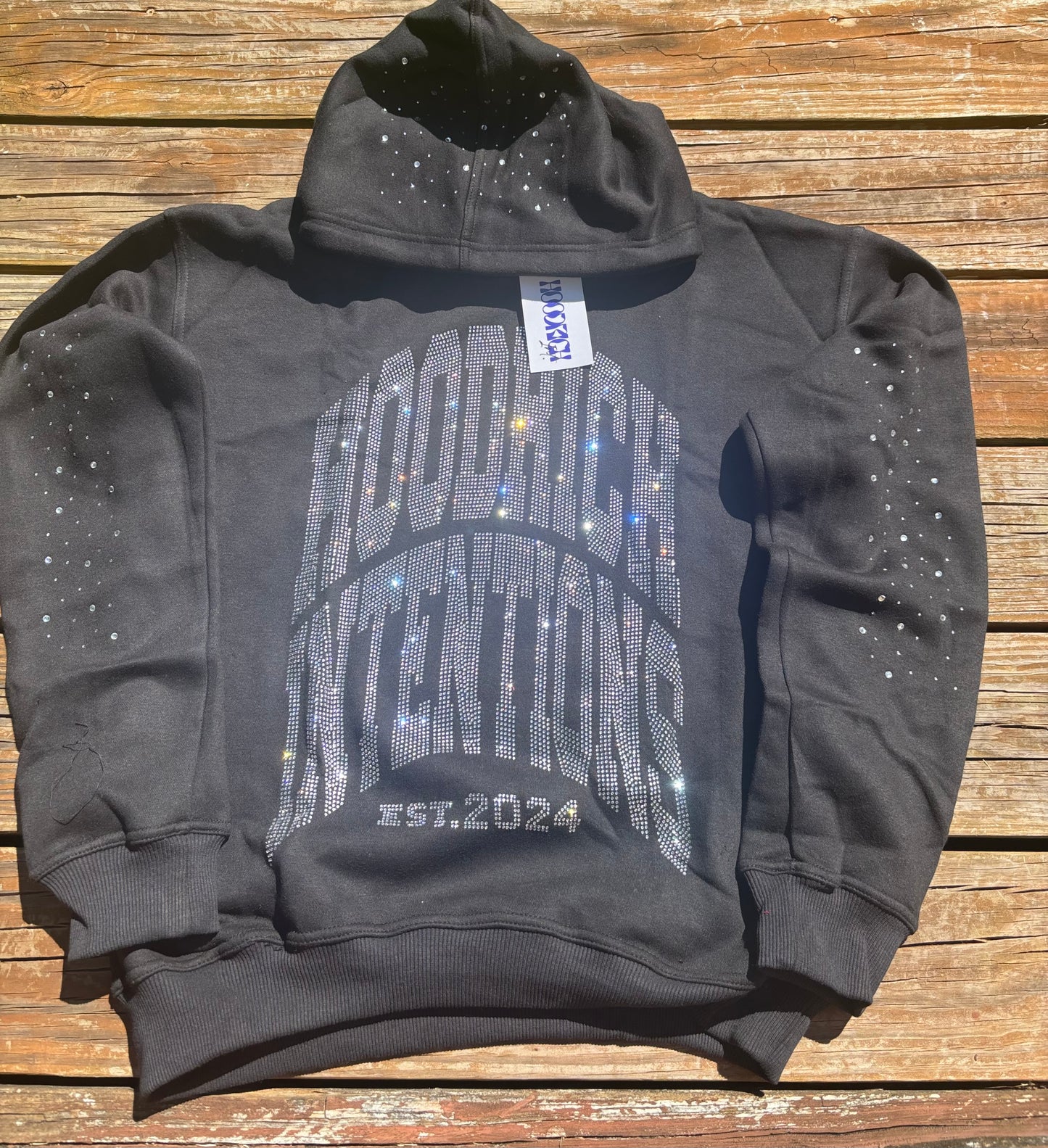 HoodrichDept. Rhinestone Hoodies